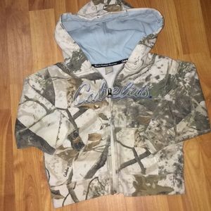 3T cabelas full zip up